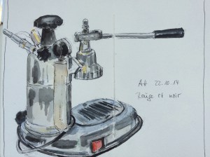 Espressomaschine in einer Berliner Kaffeebar